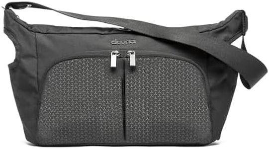 Doona Essentials Bag Baby Car Seat/Stroller - Compact Changing Bag/Pushchair Storage Organiser Baby Car Seat/Stroller - Nitro Black