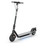 OKAI Neon Electric Scooter - Up to 15.5 MPH, 25 Miles Long Range Electric Scooter for Adults and Beginners, Lightweight Commuter Scooter with Ambient Light, UL Tested(Black)