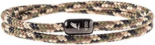 Wind Passion - Paracord Mens Bracelet - Bracelet for Women - Rope Bracelet String With Magnetic Clasp - Wrist Surfer Bracelet - Handmade Surfer Magnetic Bracelets - Sturdy & Waterproof