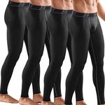 HOPLYNN 4 Pack Compression Pants Ti