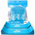 Chair Bands for ADHD Kids - (12-Pack) Kick Fidgets for Elementary, Middle, High School Students and Adults - Best for Classroom Chairs and Desk - (Light Blue) Fidget Feet Band by Feety