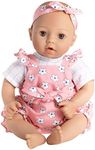 Adora Interactive Baby Doll with Voice Recorder - Wrapped in Love - Darling Baby (22021),Brown