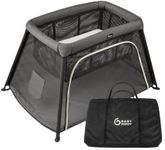 Babymoov Moov & Comfy 3-in-1 Travel Crib & Playard, Charcoal