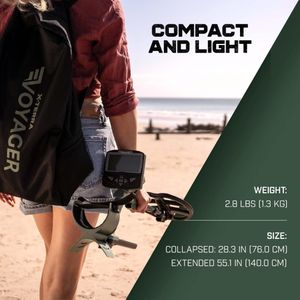 Minelab X-Terra Voyager Metal Detector – Lightweight Treasure Finder