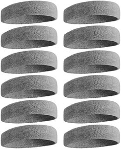 Towel Headband Fashion Sweatbands Sports Headband Soft Organic Cotton Outdoor Head Sweat Band for Men & Women Yoga Exercise
