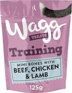 Wagg Training Beef, Chicken & Lamb Dog Treats 125g (Pack of 7) - Oven Baked