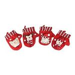 CMI 10-Piece Red Classics Christmas Stocking and Novelty Gift Bag Set