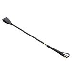 Riding Crop Equestrian Training Pu Leather Lash Supplies Outdoor Portable Racing Lightweight Horse Whip with Handle Durable