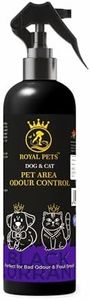 Royal Pets Area Odour Control Spray for Dog and Cat | Cat Urine Odour Remover | Bad Odour Remover | Pet Area Freshener | Dog Odour Remover, Indoor & Outdoor Urine Smell Remover 200ml (Pack of 1)