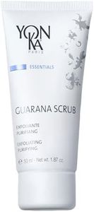 Yon-Ka Guarana Facial Scrub 50ml | Gentle Facial Detoxifying Scrub with 2 Sizes of Granules | Rice Microbeads and Guarana | Cleanses, Polishes and Purifies | Normal to Oily Skin | 98% Natural Origin