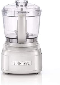 Cuisinart Mini Prep Pro, Compact Mini Food Processor, Onion Chopper, Mixer Grinder, Spice blender, Pulse function and drizzle holes, 900 ml Capacity, Dishwasher safe, Easy to use, Frosted Pearl