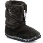 Bedroom Athletics Women's - Marilyn - Classic Faux Fur Slipper Boot - Charcoal - UK 5/6