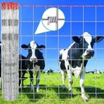 Red Farm Fence 5ft x 164ft Heavy Zi