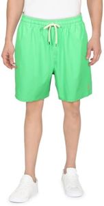 Polo Ralph Lauren Men's Solid Traveler Swim Shorts, Neon Green, X-Large