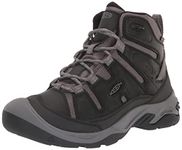 KEEN Men’s Circadia Mid Height Comfortable Waterproof Hiking Boots, Bison/Brindle, 10 Wide US