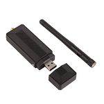 AR9271 USB Wireless Network Card, USB Wireless Network Card for TV Computer for Raspberry Pi, ROS Soft Routing USB WiFi Adaptor with 2 dBi Antenna for Windows for Linux