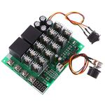 TRUSTECH DC 10-55V 12V 24V 36V 48V 55V 100A Motor Speed Controller PWM HHO RC Reverse Control Switch with LED Display