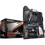 GIGABYTE B450 AORUS PRO Wi-Fi (AMD Ryzen AM4/ATX/M.2 Thermal Guard with Onboard Wi-Fi/HDMI/DVI/USB 3.1 Gen 2/DDR4/Motherboard)