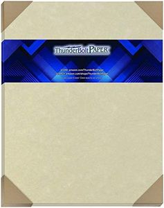 100 Natural Parchment 65lb Cover Paper Sheets 11 X 14 Inches Cardstock Weight Colored Sheets 11" X 14" (11X14 Inches) Scrapbook|Picture-Frame Size - Printable Old Parchment Semblance