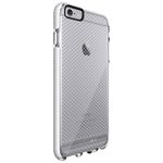 tech21 Evo Check Impact Resistant Case Cover with FlexShock Technology and Meshed Pattern for iPhone 6 Plus/6S Plus - Clear/White