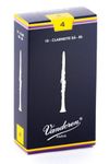 Vandoren Traditional Bb Clarinet Reeds #4, Box of 10