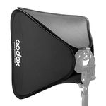 Godox 24"x24"/60cmx60cm Portable Collapsible Softbox Kit for Camera Photography Studio Flash fit Bowens Elinchrom Mount by Godox