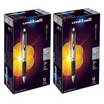 Uni-Ball 207 Impact RT Retractable Gel Rollerball Pen, 1.0mm, Bold Point, Blue Ink, Pack of 24 (65871)