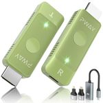 Wireless HDMI Transmitter and Receiver, Wireless HDMI 98FT/30M Kit, Full 1080P for TV Streaming, Meeting Streaming Video Audio Files from Laptop, PC to HDTV, Projector