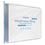 ZCHENBS® – Mattress Bags for Moving and Storage,Mattress Bag King/California King 76"x84"x15" with Zippers,5 Mil Ultra-Thick Bed Bag,Waterproof,Anti-Tear,Heavy-Duty Mattress Cover for Moving