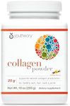 Youtheory Collagen Powder - Premium Collagen Supplement with Vitamin C & Biotin - Supports Healthy Hair, Nails, Skin & Joints* - Dairy, Soy & Gluten Free - Vanilla, 10 oz