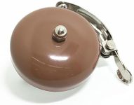 BBxunsless Bicycle Retro Dial Bell Aluminum Silver Coffee Brown 5.5 cm