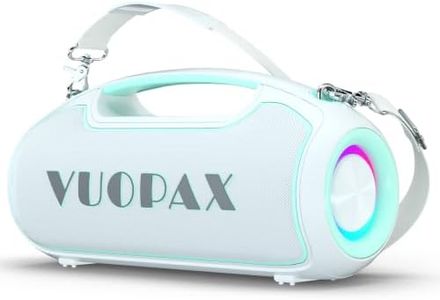 VUOPAX Bluetooth Speaker, 200W Peak Portable Speakers Wireless w/Bass Boost