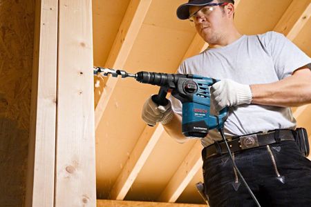 Bosch Rotary Hammer Drill GBH 3-28 DFR – SDS Plus, Variable Speed