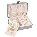 Voova Small Jewelry Organizer Box, 