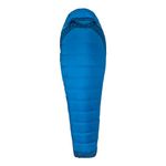 Marmot Trestles Elite Eco 20 Long, Mummy sleeping bag extra long, light and warm 3 seasons sleeping bag, Estate Blue/Classic Blue, LZ