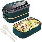 Bento Lunch Box, Stackable Lunch Box Container Cute Lunch Boxes for Kids with Utensils, Leakproof Lunch Containers for Adults, Dishwasher & Microwave Safe Japanese Bento-Food Storage Containers