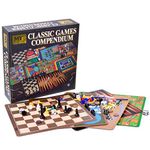 M.Y Classic Games Compendium | 100 Games Inside | Includes Chess, Ludo, Dice Games, Matchstick Puzzles And Many More!