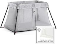 BABYBJORN Travel Crib Light - Silve