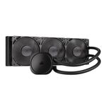 CORSAIR Nautilus 360 RS Liquid CPU Cooler – 360mm AIO – Low-Noise – Direct Motherboard Connection – Daisy-Chain – Intel LGA 1851/1700, AMD AM5/AM4 – 3X RS120 Fans Included – Black