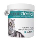 maxxipaws maxxidental Advanced Oral Support Powder Supplement – Dental & Gum Care for Cats, 90g