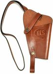 US WW2 M3 Colt 1911 .45 Tanker Shoulder Holster WW II Army Repro World War, Mid Brown (M3MID)