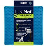 LickiMat Tuff Soother Pro, Dog Feeding Mat for Boredom and Anxiety Relief, Ideal for Food, Treats, Yoghurt or Peanut Butter, Dog Lick Mats, Fun Alternative to a Slow Feeder Dog Bowl, Turquoise