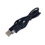 HQRP USB to Micro USB Data Cable/Charging Cable for Logitech Keyboard Folio m1, Cover i5 / Kurio 4s Touch