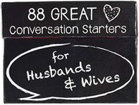 Christian Art Gifts 88 Great Conversation Starters for Husbands and Wives “ Romantic Card Game for Married Couples “ Christian Games, Communication & Marriage Help, Fun Anniversary or Wedding Gifts