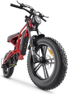 Kanpe Fat Tire Electric Bike – 15AH Battery, All-Terrain E-Bike