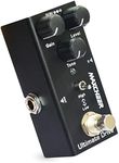 MAXCHEER Distortion Pedal,Electric Guitar Ultimate Drive Pedal Mini Single Type DC 9V True Bypass (Black)