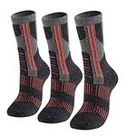 Toes&Feet Men's 3-Pack Black Cushio