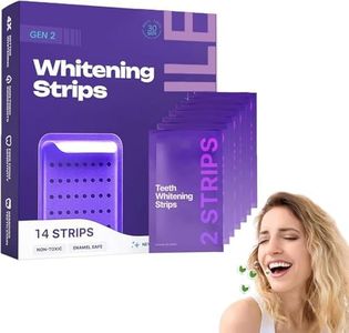 14PCS Purple Teeth Whitening Strips, Teeth Whitening Stirps, Gentle Daily for Surface Stain Reduction & Natural Shine, Portable for Home or Daily Use
