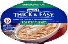 Thick & Easy Roasted Turkey Puree with Bread Stuffing & Green Beans, 7 Ounce (Pack of 7)