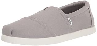 TOMS Men's ALP FWD Loafer Flat, Drizzle Grey Recycled Cotton Canvas, 9 UK